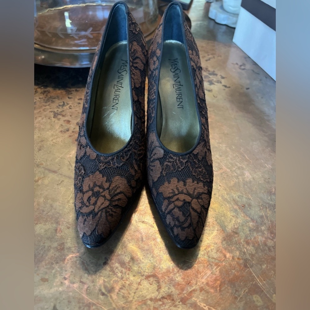 Brand New Women’s Yves Saint Laurent Heels Size 8 Medium Width